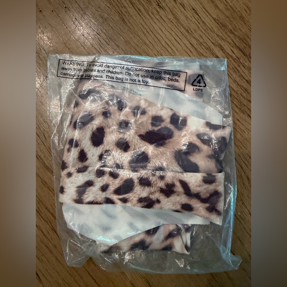 Soma Leopard Print Panties - Beige and Dark Brown